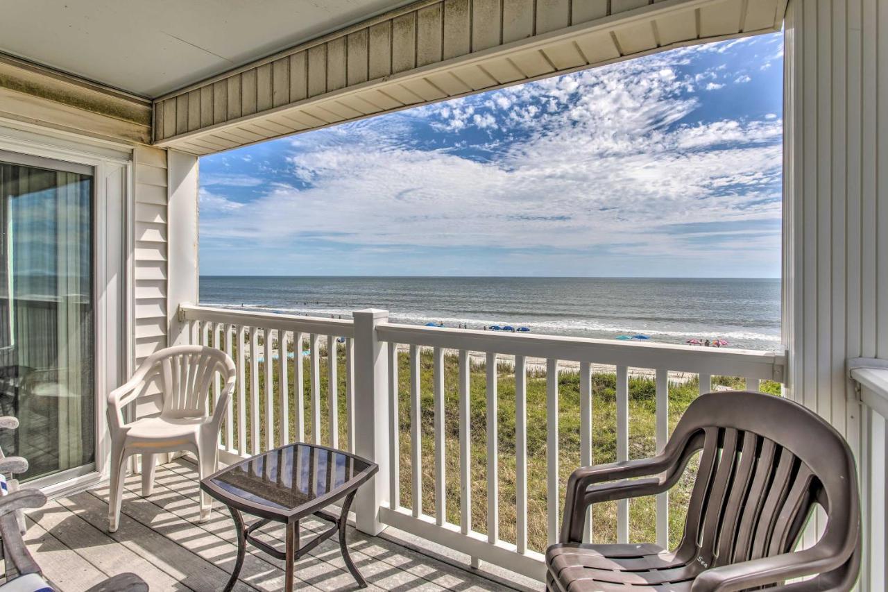 Bright Beachy Condo With Boardwalk Access And Patio! Миртъл Бийч Екстериор снимка