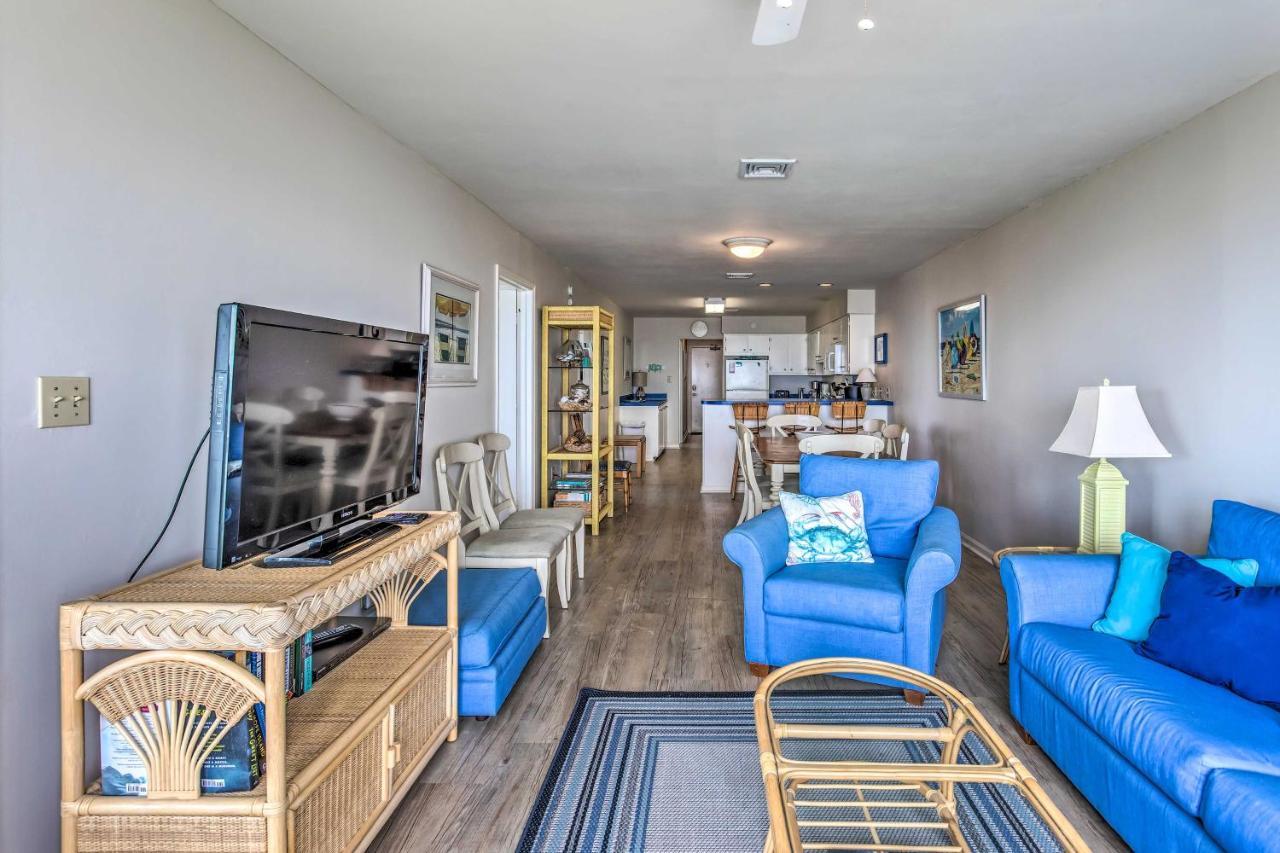 Bright Beachy Condo With Boardwalk Access And Patio! Миртъл Бийч Екстериор снимка