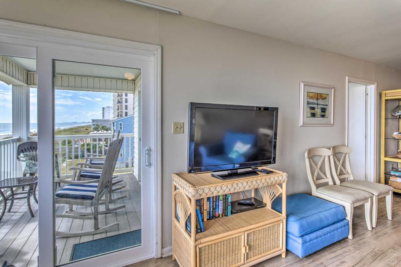 Bright Beachy Condo With Boardwalk Access And Patio! Миртъл Бийч Екстериор снимка