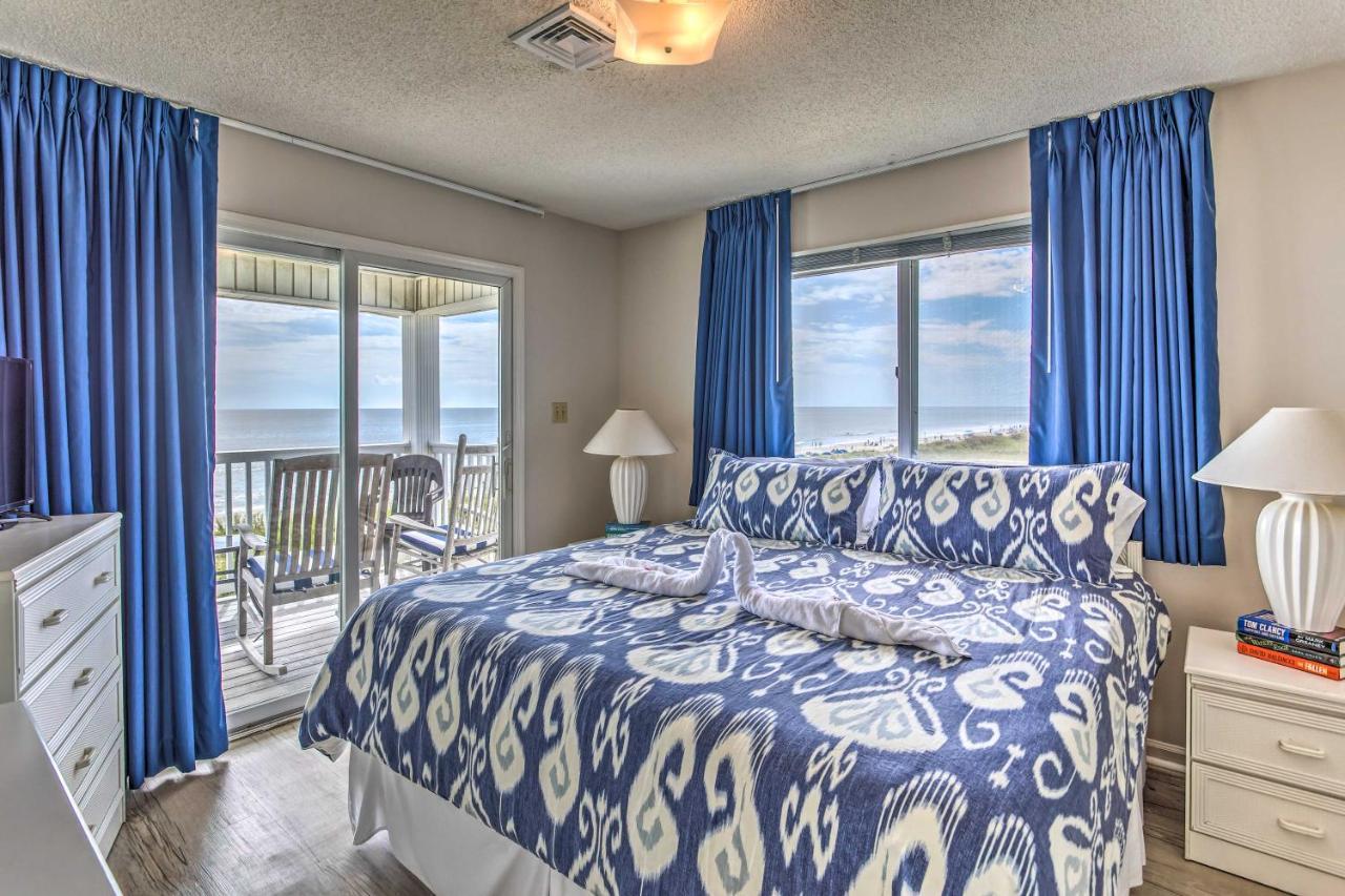 Bright Beachy Condo With Boardwalk Access And Patio! Миртъл Бийч Екстериор снимка
