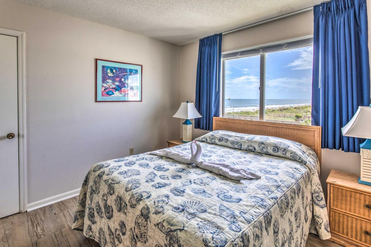 Bright Beachy Condo With Boardwalk Access And Patio! Миртъл Бийч Екстериор снимка